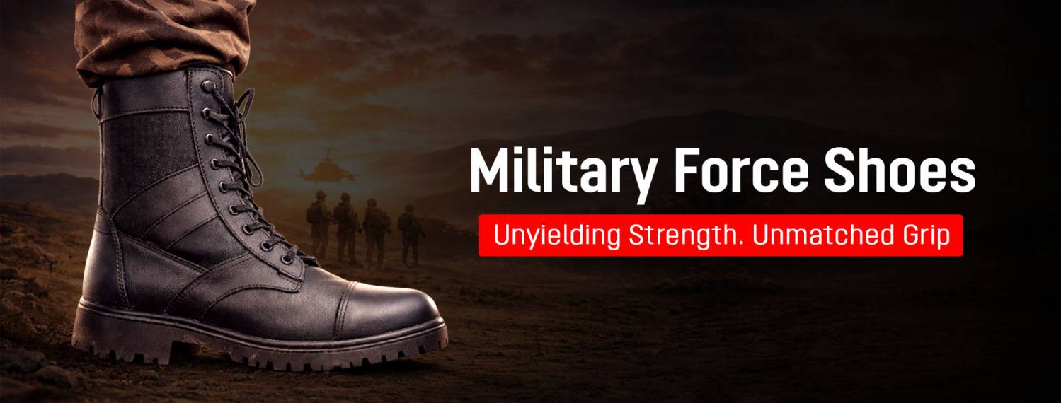 Military Force Shoes Manufacturers in Agra