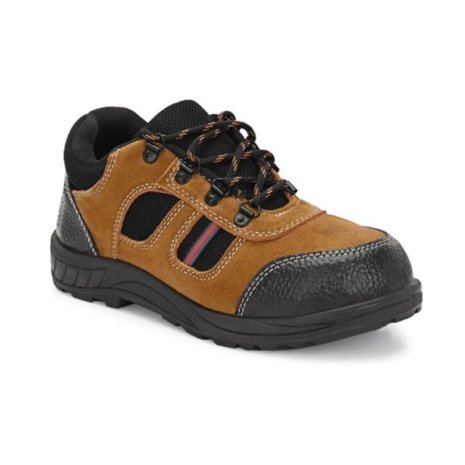 Gents Synthetic Safety Shoe With Steel Toe Cap For Industrial Work Manufacturers, Suppliers, Exporters in Agra