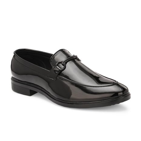 Mens Premium Patent Leather Horsebit Loafers Luxury Shoes Manufacturers, Suppliers, Exporters in Agra