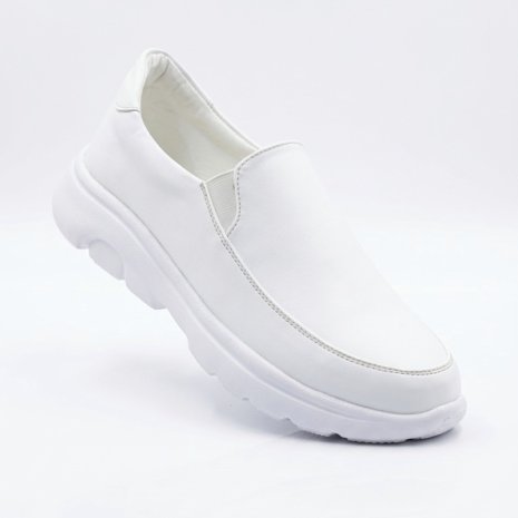 White Hospital Shoes Seamless Slip On EVA Sole Professional Footwear Manufacturers, Suppliers, Exporters in Vapi