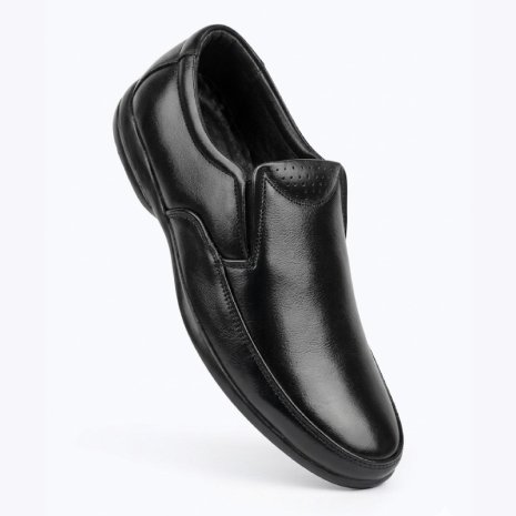 Mens Slip On Formal Shoes Synthetic Leather Moc Style Footwear Manufacturers, Suppliers, Exporters in Vapi