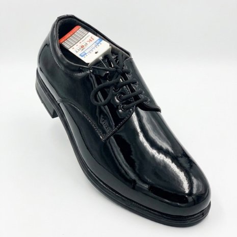 Mens Navy Patent Shoes Classic Design PU Synthetic Leather Shoes Manufacturers, Suppliers, Exporters in Gurgaon