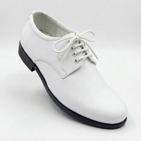 Mens Navy White Shoes Smooth Matte Finish Synthetic Lace Up Design Manufacturers, Suppliers, Exporters in Gurgaon
