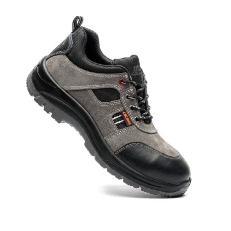Swede PU Leather Lace Up Safety Shoes For Men With Comfort Fit Manufacturers, Suppliers, Exporters in Agra
